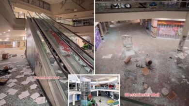 Westminster Mall overrun by vandals, shocking photos show