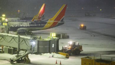 Flight cancellations today top 11,000 amid winter storm, the most in a single day since COVID pandemic