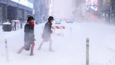 Bettors wagered millions on this weekend’s expected snowfall across the U.S.