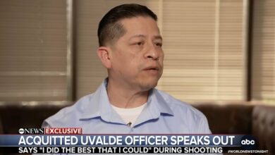 ABC News Exclusive: Former Uvalde officer Adrian Gonzales speaks out after acquittal