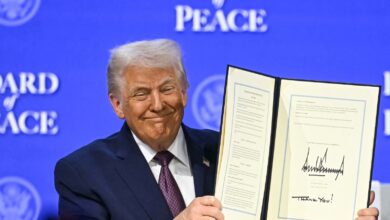 Trump hosts signing ceremony for Board of Peace in Davos despite reservations from key allies