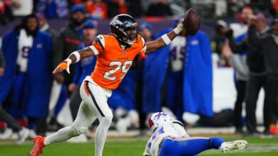 Broncos advance to AFC title game, beating Bills 33-30 in overtime