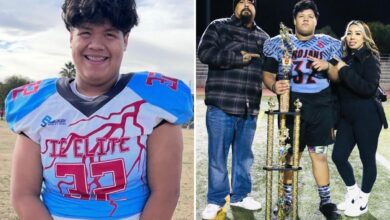 California cops arrest teen, man in killing of beloved 14-year-old high school football star