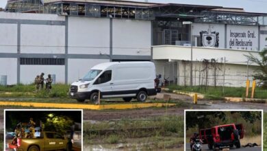 Convicted criminals on the loose in Mexico after thugs ram prison gate during riot over cartel killing