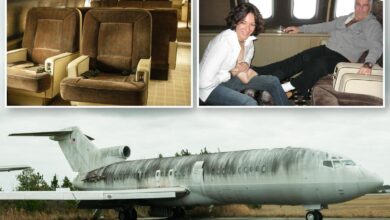 Inside Jeffrey Epstein’s ‘Lolita Express’ rotting plane in Georgia aviation graveyard