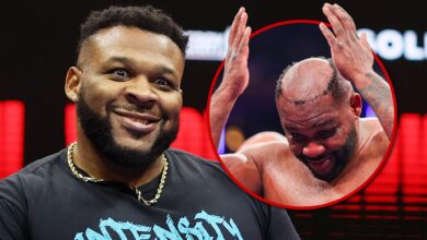 Jarrell “Big Baby” Miller Loses Toupee Mid-Fight