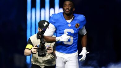 Lions’ Terrion Arnold denies any involvement in armed robberies