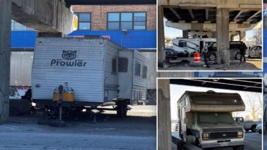 Massive, illegal NYC encampment thrives near CitiField — draining water, swiping power and running illicit businesses