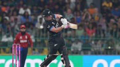 New Zealand wins toss and bats in T20 World Cup game vs. England