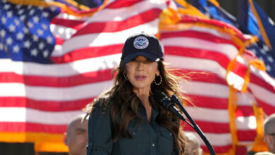 Noem restricts disaster aid over shutdown targeting ICE