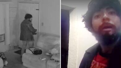 Scraggly creep caught climbing into LA family’s apartment through window while they slept