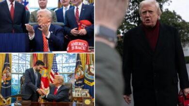 Trump nears 500 press interactions in second term, blowing past Biden, data show