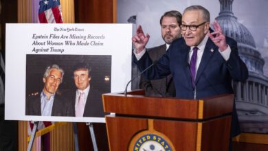 Top Democrats accuse Bondi and DOJ of Epstein files ‘cover-up’