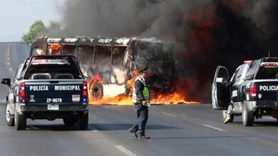‘Greater calm’ after violence erupted over killing of drug lord ‘El Mencho,’ Mexico’s president says