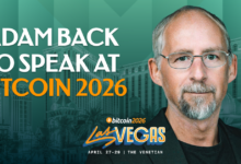 Adam Back Confirmed As A Bitcoin 2026 Speaker