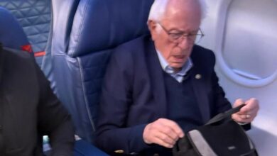 Bernie Sanders leaves DC as airports brace for mayhem after DHS shutdown bill fails to pass