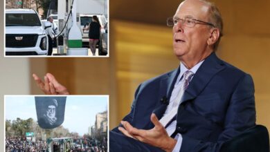 BlackRock CEO Larry Fink says Iran war will not derail economy despite surging gas prices