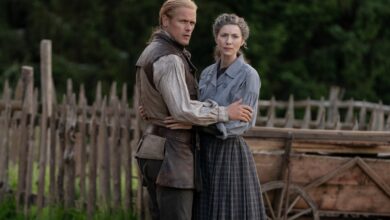 Caitriona Balfe, Sam Heughan on Final Season Premiere