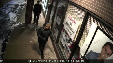 Couple charged with defacing GOP office with swastikas, mocking dead conservative commentator