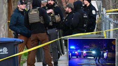 DC Park Police officer shooting arrests two people Darren Foster Asheile Foster