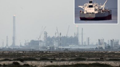 Dow falls 560 points, US oil surges to as Trump demands Iran surrenders