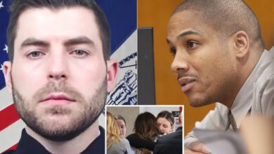 Ex-con charged with killing Jonathan Diller won’t testify — as footage shows NYPD officer’s final moments