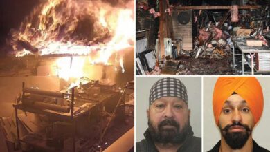 Father-son duo accused of squatting in NYC storefront set it on fire hours before eviction: feds