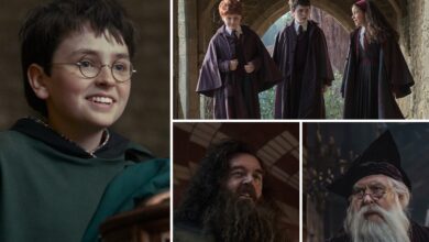 Harry Potter Photos of Snape, Dumbledore, Draco Malfoy in Trailer