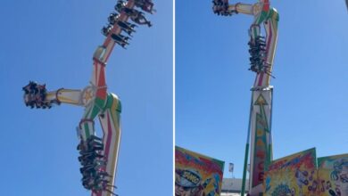 Houston Rodeo ride malfunction leaves people dangling in air