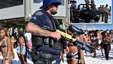 How spring breakers turn Florida beaches into war zones