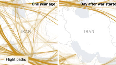 Iran War Forces Thousands of Flights to Divert