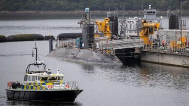 Iranian and Romanian charged after trying to enter UK’s nuclear submarine base