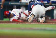 Juan Soto uses unreal swim move to score run in WBC for Dominican Republic