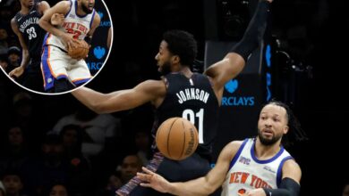 Knicks settle for shameful win over lowly rival Nets