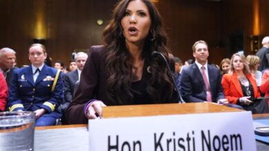 Kristi Noem’s senate hearing moment that likely got her fired as Secretary of Homeland Security