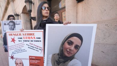 Palestinian woman ordered released from ICE detention for 3rd time but may remain detained