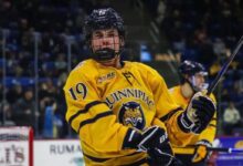 Long Island’s Ethan Wyttenbach finalist for college hockey’s Hobey Baker Award