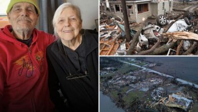 Married couple in their 80s killed after tornado destroys home