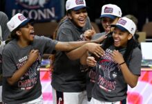 No. 1 UConn wins its 24th Big East Tournament title, routing Villanova 90-51