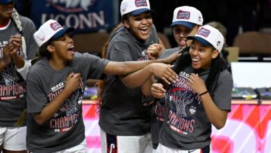 No. 1 UConn wins its 24th Big East Tournament title, routing Villanova 90-51