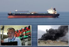 Oil prices drop near as US walks back claim that tanker was escorted through Strait of Hormuz