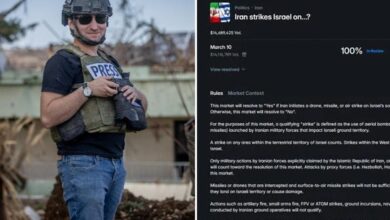 Polymarket bettors allegedly barrage Israeli reporter with death threats over story about Iranian missile strike Polymarket bettors allegedly barrage Israeli reporter with death threats over story about Iranian missile strike