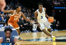 Projected top pick AJ Dybantsa speaks on NBA draft decision after March Madness exit