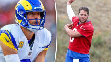 Rams’ Matthew Stafford does this sweaty workout 5 times a week to stay in shape