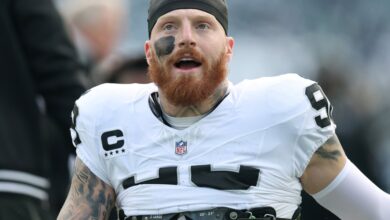 Ravens Fan Goes Bald for Maxx Crosby Trade That Fell Through