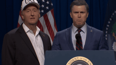 Trump and Pete Hegseth Justify Iran Strike on ‘SNL’: ‘We’re Doing War’