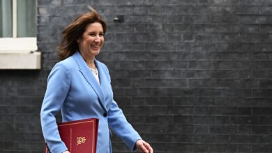 UK finance minister Reeves delivers the Spring Statement