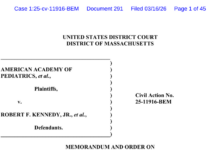 U.S. Court Rules Against RFK Jr.’s Vaccine Policies