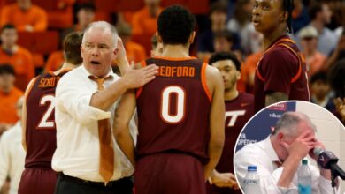 Virginia Tech coach Mike Young hits breaking point after loss to Virginia Virginia Tech coach Mike Young hits breaking point after loss to Virginia