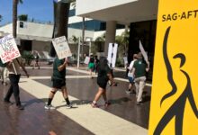 WGA Begins Studio Talks as Its Staff Pickets Outside